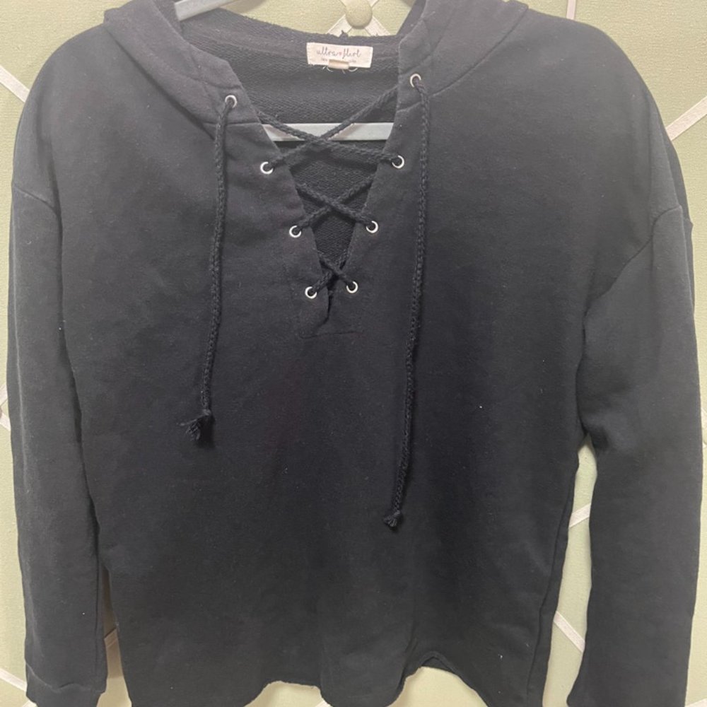 Ultra Flirt Black Hoodie